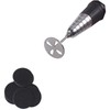 MZCMSL 100pcs Sandpaper Disc and 1pcs Metal Bit, 3/32 Shank