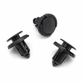 VVO Fasteners- Black Plastic Tailgate Lining Clips & Boot Lid Lining Clips for Subaru BRZ, (Pack of 10)