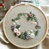 WUSJCOF 3 Sizes Round Embroidery Hoop Set, Cross Stitch Ring,