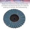 sourcingmap 10pcs 2 Inch High Density Flap Disc Sanding Grinding