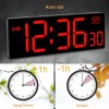 Soobest Digital Wall Clock with Seconds for Gym Remote Countdown