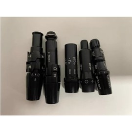 New UST Helium Black Driver/FW Shaft 3-5-7 Wood with Grip & Adapter Installed Standard and Mid Sized - 59g Stiff Flex/Ping