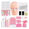 Kit Profesional Extensión De Pestañas Profesional Práctica