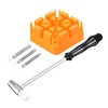 sourcing map Watch Band Link Pin Removal Tools Set with