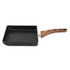 Tamagoyaki Rectangular NonStick Saucepan Black Practical Frying Pan Kitchen Supplies