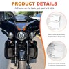 DXNQ 4 PCS Car Flame Reflective Stickers, Waterproof & Durable,