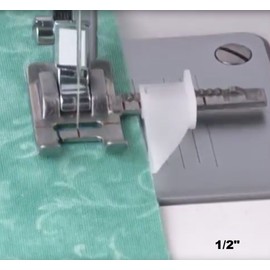 HONEYSEW Adjustable Guide Foot Snap On for Brother,Singer,Husky,Babylock,Kenmore,Janome,Elna