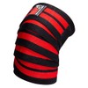 Gorilla Wear Knee Wraps Knee Brace, 1 Pair - Black