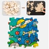 HABNI Pack of 150 Wooden Puzzles, Blank Puzzle to Design