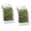 CALPALMY 2-Pack Hay Feeder for Rabbits, Guinea Pigs, and Chinchillas