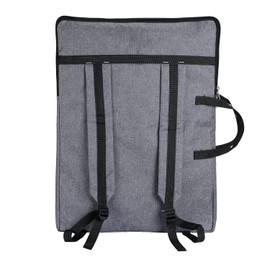 YMTECH Art Bag Canvas Artist Portfolio Case Carry Backpack Sketch Board for Art Supplies Storage and Travel, Bag for Artwork/Poster Board/Project/Drawing Case