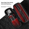 ROCKBROS Bicycle Tool Bag 0.73 L, EVA Hard Shell Storage