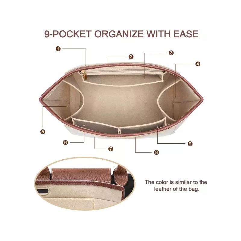 _Longchamp 도이아푸오스 펠트 지갑 정리함 롱샴 르 플리지 S 가방