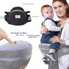 Baby Hip Carrier with Foldable Seat 180゜ Up-Down for Infant,Adjustable