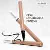 Lapiz Para Cejas,Delineador de Cejas LíQuido,Efecto 3D Waterproof,Natural Lapiz De