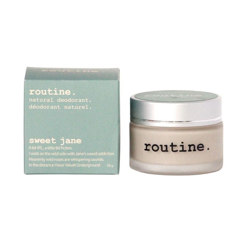 Routine. Natural Deodorant (2 Fluid Oz.) Sweet Jane | Aluminum