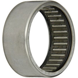 INA HK40202RS Needle Roller Bearing, Caged Drawn Cup, Outer Ring and Roller, Steel Cage, Open End, Double Sealed, Metric, 40mm ID, 47mm OD, 20mm Width, 4500rpm Maximum Rotational Speed