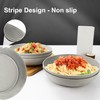 PYRMONT 65oz Wheat Straw Bowls-10 inches Large Salad Bowls Set