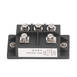 100A 1600V Bridge Rectifier Brass Plate Heat Dissipation 3 Phase Power Diode Rectifier Module