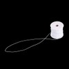 Trimming Shop 1mm Wide White Elastic Sewing Thread for Shirring