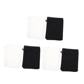 BIUDECO Facial Cleansing Tool 6pcs Gentle Face Wash Gloves Sensitive Skin Safe Cleansing Gloves