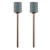 PROXXON No. 26776 Whetstones with Shaft, 2 Pieces (Bar Type