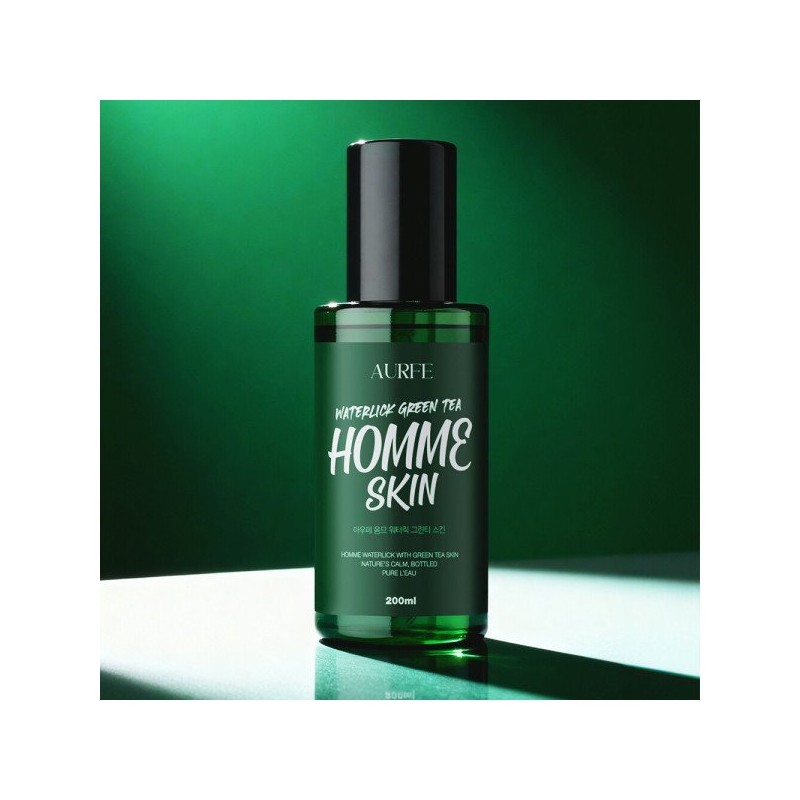 2+1 아우페 옴므 그린티 스킨 토너 200ml 남성 남자 대용량