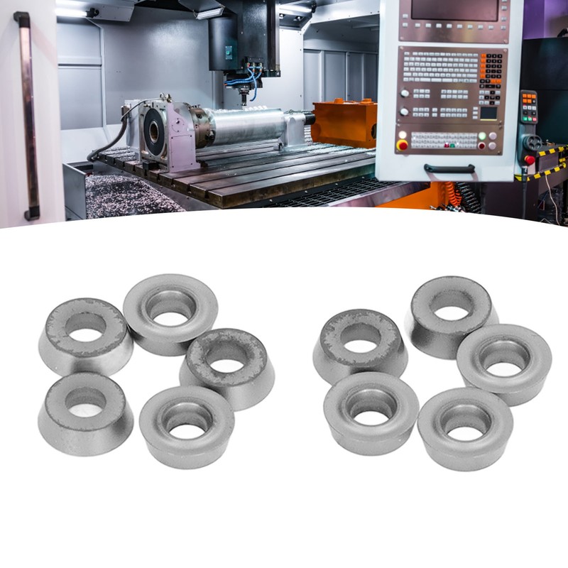 10 Pcs Lathe Insert Carbide CNC Milling Insert Coated Indexable