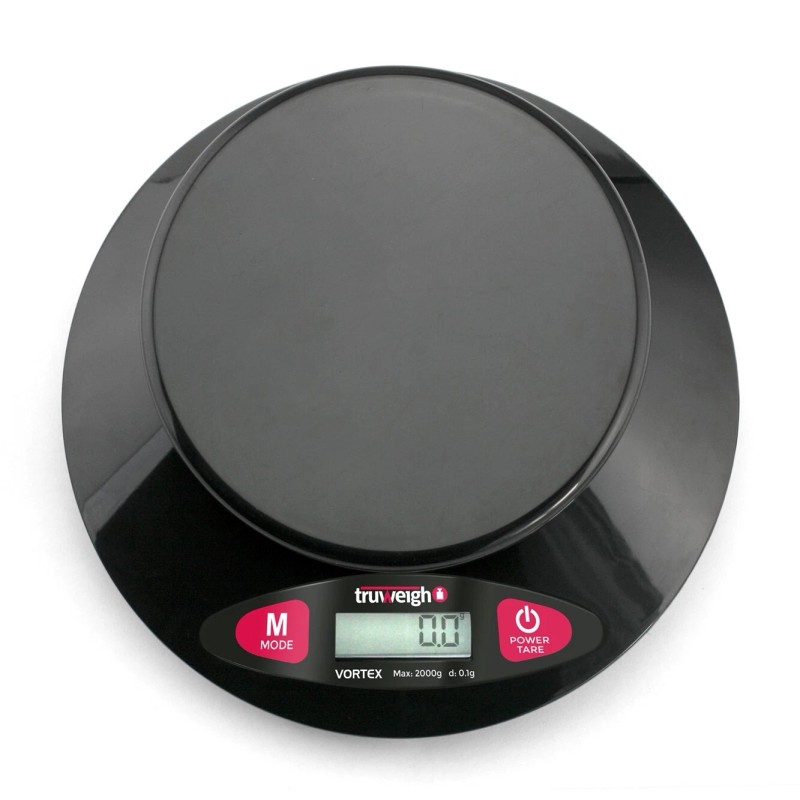 Truweigh Digital Kitchen Food Scale for Cooking - Grams &