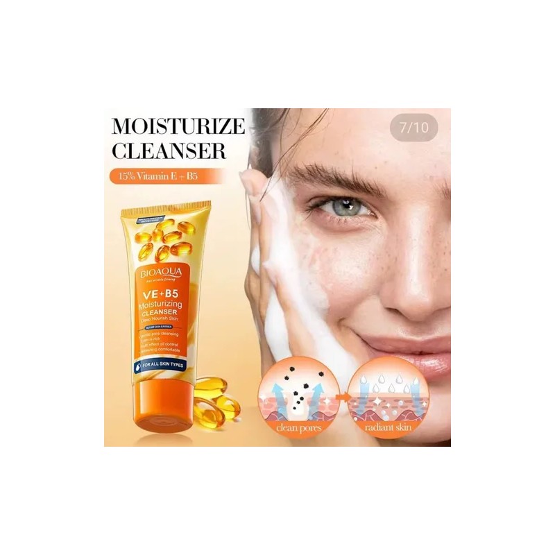 Set Bioaqua Facial Reafirmante Antiarrugas Ve+b5