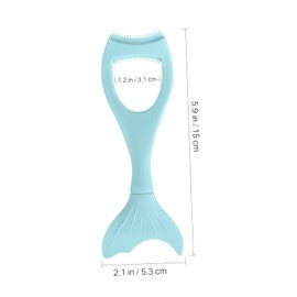 Baluue 9pcs Mermaid Mascara Shield Eyelash Comb Applicator Tool Makeup Mascara Guard for Easy Eyeliner Lash Application Prevents Smudging for Daily Use Professional Makeup