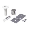 RICHELIEU 67FSWHR Magnetic Fantom, White, 5.18 lbs Door Stop