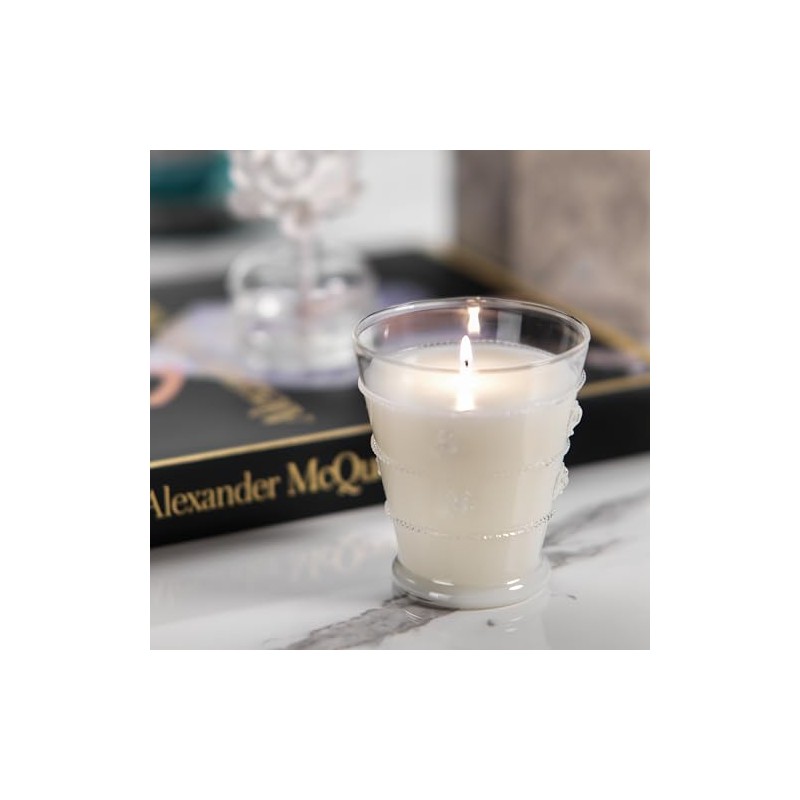 Grand Casablanca I Scented Jar Candle, 8.3 oz - White