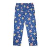 Spongebob Squarepants Characters & Bubbles Mens' Blue Sleep Pajama Pants