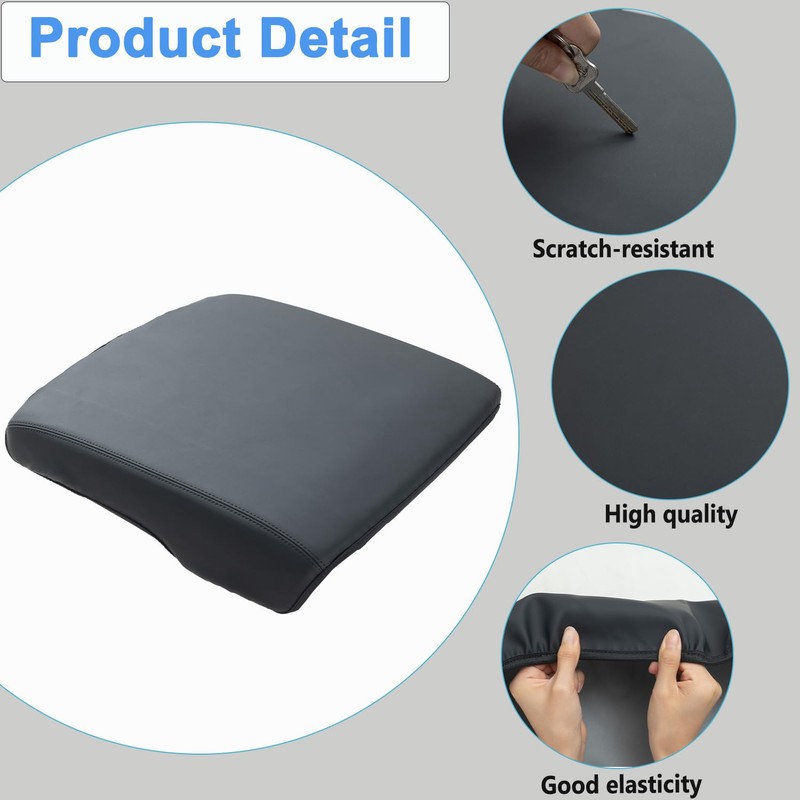 PIMCAR Center Console Cover for 2019-2024 2025 Dodge RAM 1500