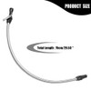 Firewall Mounted Trans Flexable Dipstick with Stainless Steel Braided Housing
