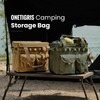 OneTigris Camping Storage Bag with Lid, 25L Collapsible Tactical Tote