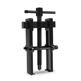 Ejoyous Two jaw bearing puller 2.5inch, 1pc wheel bearing removal Tool Two Jaw Twin Legs Bearing Gear Puller Remover Hand Tool Removal, Thick Hardened Carbon Steel Twin Legs Bearing Gear