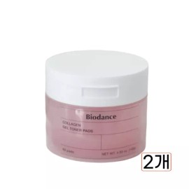 Biodence 바이오던스 바이오 콜라겐 겔 토너 패드 60매 2개 Biodance Bio Collagen Gel Toner Pads 60 Sheets 2 Pack [60 sheets of toner pads, 2 packs]