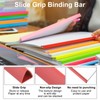 PATIKIL 50pcs Binding Bar 10mm Binding Bar Slide Grip 70
