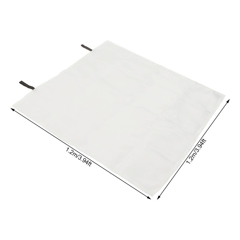 2pcs Emergency Fire Blanket Fiberglass Good Insulation Easy to Use