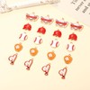 20PCS Sports Charms Enamel Basketball Baseball Pendant Charms for Jewelry