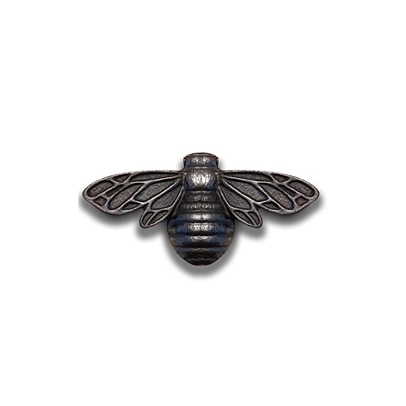 Solid Brass Bee Door Knocker,6.3 Inches Wide,3.5 inches Tall (Black