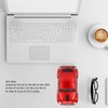 Wireless Mouse Red Sports Car Style 2.4GHz USB Receiver 1600DPI
