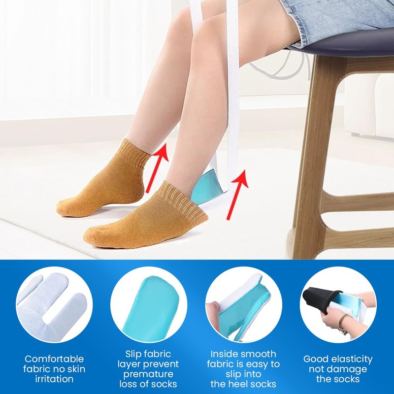 Sock Aid,Sock Aids for Putting Socks On and Off,Disabled Aids