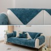 NUODWELL Soft Chenille Sofa Cover 1/2/3/4 Seater, Universal Non-Slip L