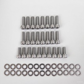 Stainless Steel Coil Pack & Bracket Bolts Kit – Compatible with LSX, LS1, LS2, LS3, LS6, LS7, 4.8L, 5.3L, 6.0L, 6.2L