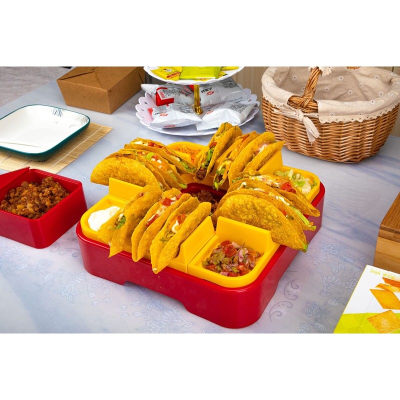 OOFAYBILL Taco Bar Serving Set for a Party - Taco