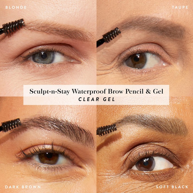 LAURA GELLER NEW YORK Sculpt-n-Stay Waterproof Brow Pencil & Gel-