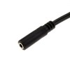 kenable 2.5mm Right Angled Stereo Jack Plug to 3.5mm Socket